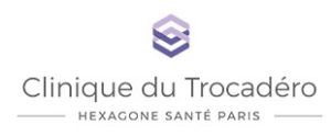 Clinique du Trocadéro logo. prix des greffes de cheveux en France