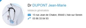 Dr. Jean Dupont. Meilleurs Lymphologues de France