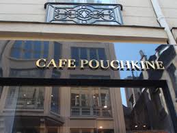 Café Pouchkine, Paris. endroits pour prendre un petit-déjeuner