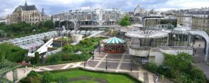 Le quartier des Halles, Paris