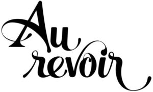 Au revoir