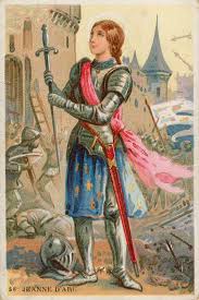 Jeanne d'Arc.meilleurs personnages historiques de Bonaparte