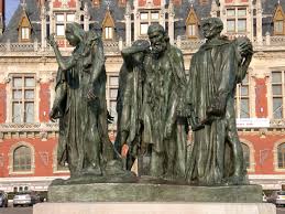 Les Bourgeois de Calais (Place du Soldat Inconnu, Calais & Musée Rodin, Paris)
