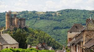 Najac, Aveyron. beaux villages de France
