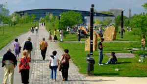 Les parcs et jardins publics