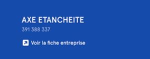 Axe Etanchéité